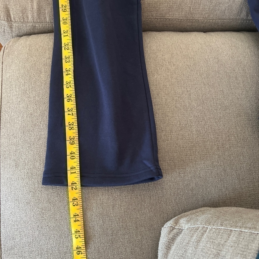 Under Armour Womens Small Sweatpants Joggers Navy Blue Loose Pull On Soft Comfy - Picture 6 of 11